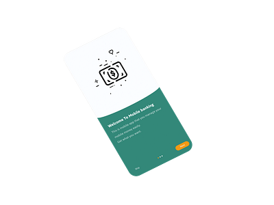 Mobile Banking App bank branding customer finance graphic design mobile mobile banking transaction ui uiux
