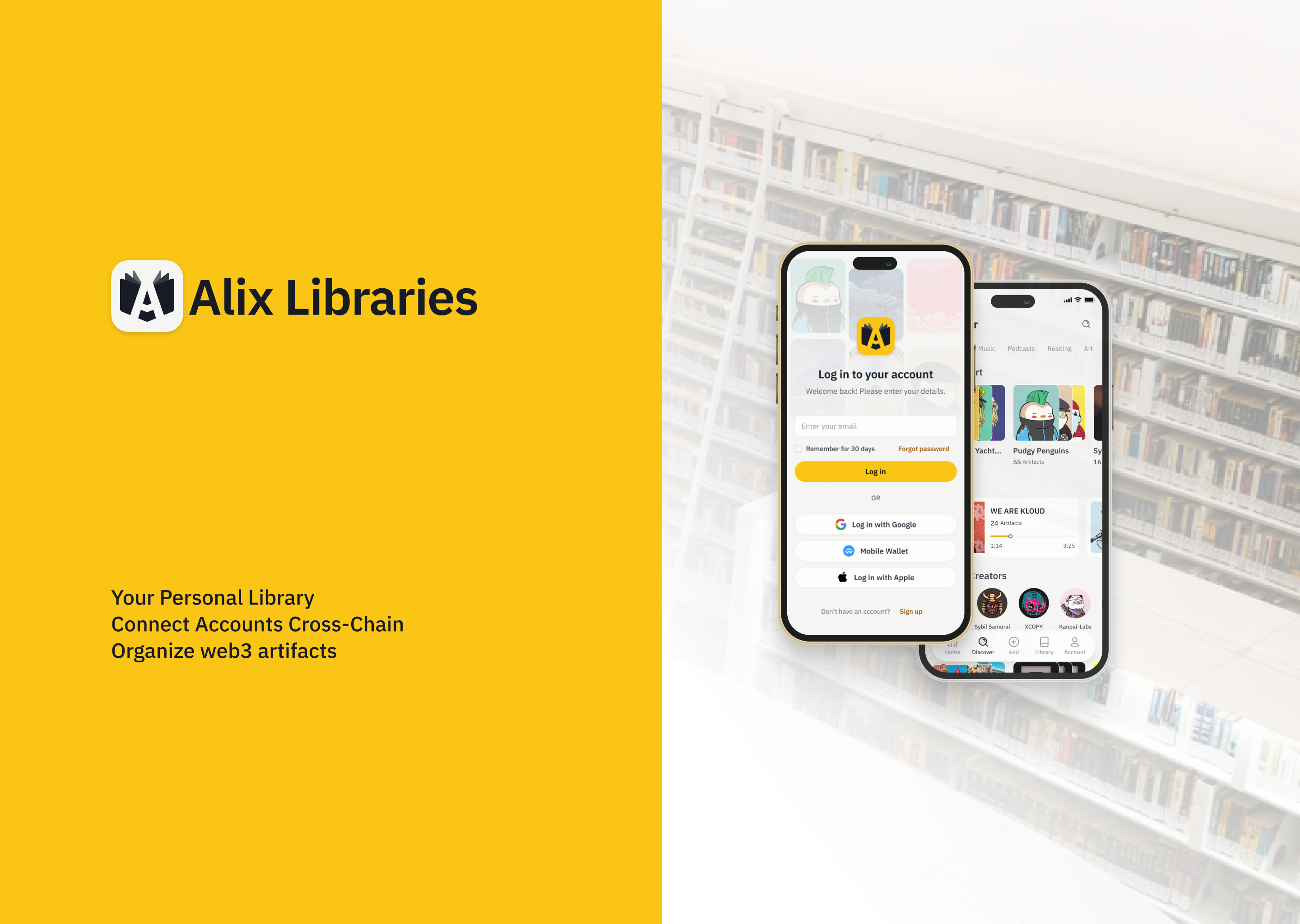 Alix Libraries app branding design graphic design ui ux