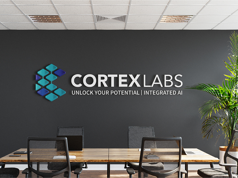 CORTEXLABS - INTEGRATED AI Branding + Logo Design ai logo brand guidelines brand identity branding logo logo concept logo designer tech company technology logo