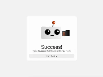 AI Training Illustration & Animation for Reputr.me 2d ai animation illustration robot success ui ux web