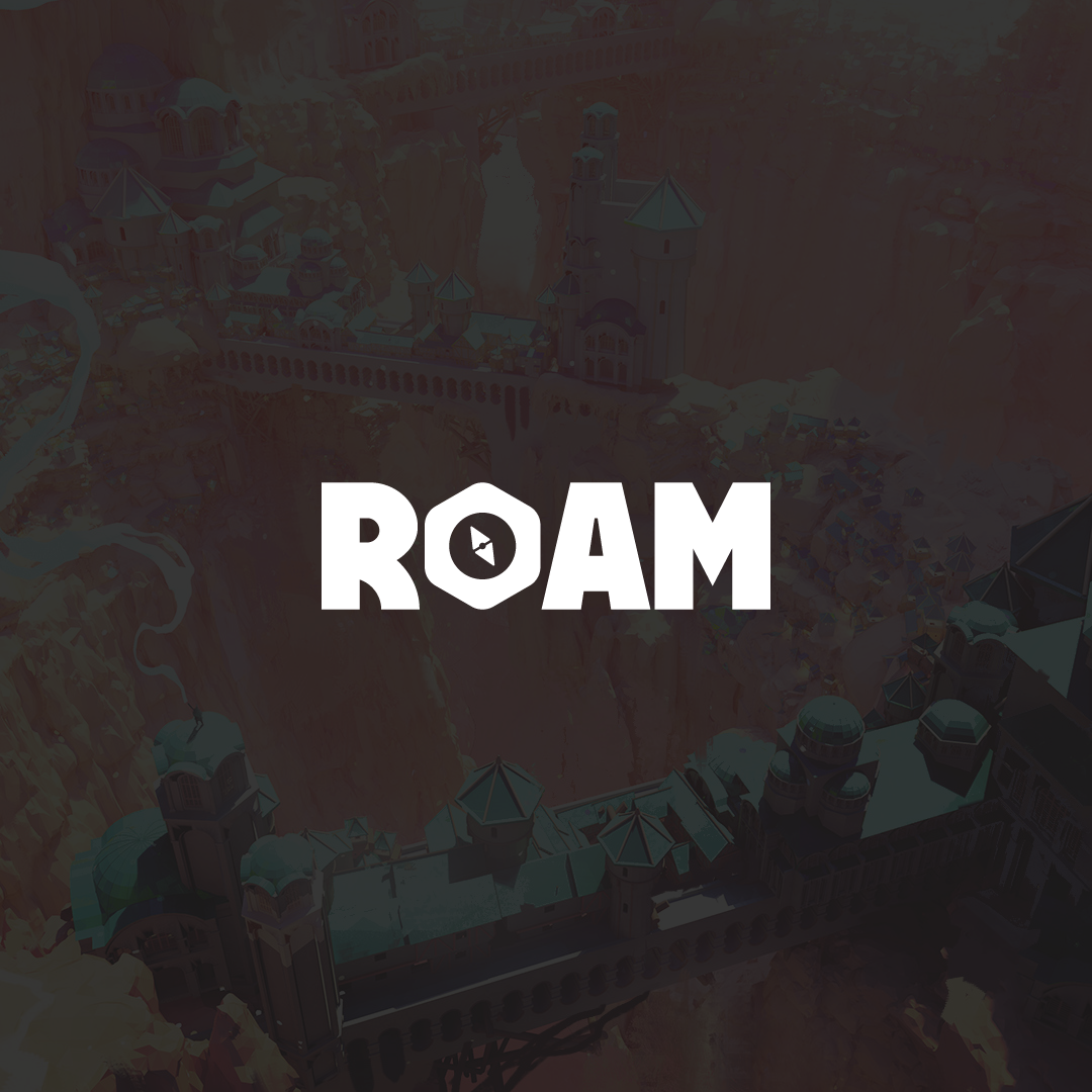Roam - Brand Logo design brand brand icon brand identity brand logo branding branding agency branding project compas design graphic design illustration logo logo design logomark logotype travel travelling vector wordmark