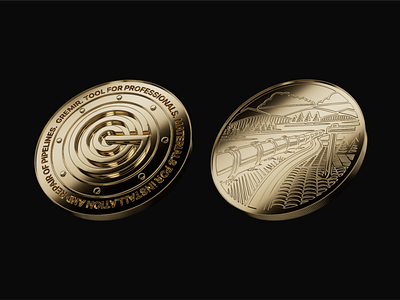 Gremir: 3D Coin Concept for B2B – CG, Product Design 3d 3d artist 3d concept design 3d design 3d model 3d visual b2b brand and identity brand designer brand identity branding branding and identity coin gold identity design logo logo designer logotype metal nft