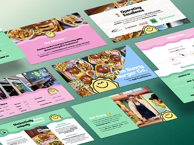 Award Winning Plant-Based Fast Food Restaurant Pitch Deck figma google slides graphic design keynote pitch deck powerpoint presentation restaurant pitch deck slides