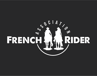 Logo pour une association de cavalier #1 branding design graphic design illustration logo typography vector