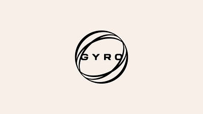 GYRO abstract action branding circle cosmodrome art crteative design earth geometric graphic design line logo malina cosmica move planet round sale satellite speed vector