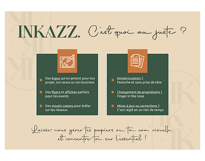 Présentation de l'entreprise #3 branding design graphic design illustration