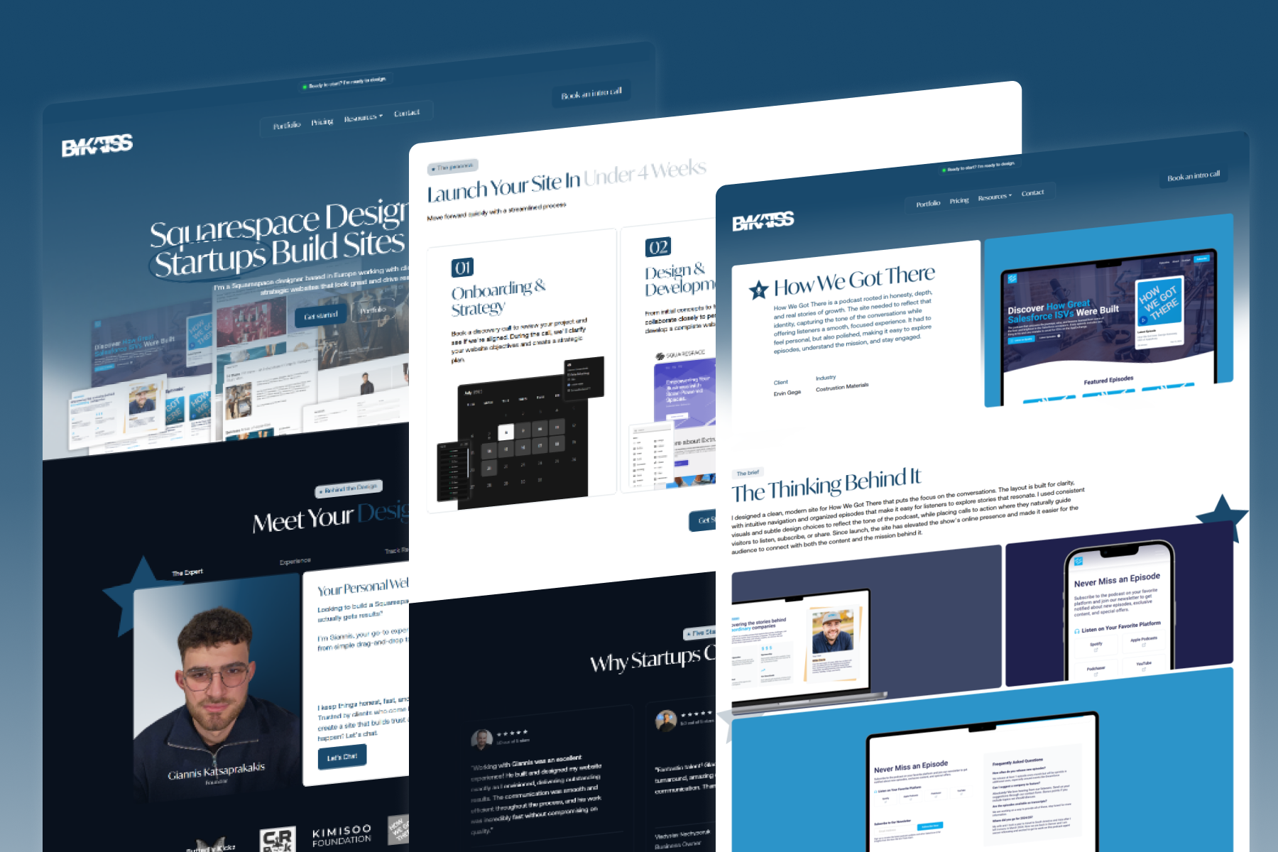By Katss | Squarespace Website Design branding design illustration squarespace squarespace designer ui web design web developement website design