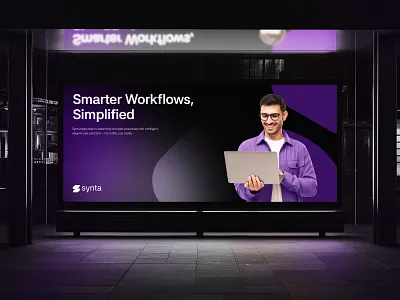 Synta - Billboard Banner ads design advertising banner billboard branding design designer gradient design graphic design logo logo designer symbol ui design vector