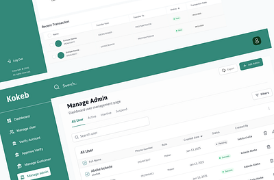 Mobile Banking Customer Onboarding Portal animation bank banking app branding customer dashboard finance graphic design kokeb logo management mobile mobile app mobile banking onboarding ui uiux user user management webapp