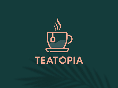 Teatopia Logo Design animation branding design illustration landing page logo motion graphics ui vector
