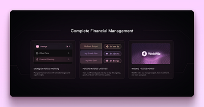 [WIP] Prestige - Cards 3d aı cards color finance gradiaant graphic design hero landingpage linear logo pink ui ux uı