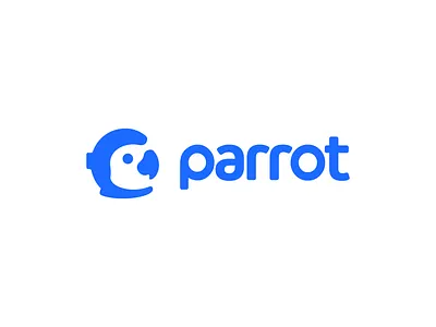 Parrot — Playful & Smart Branding Concept animal logo branding business logo clean design company logo design illustration logo logo design parrot tech company tech logo visual identity