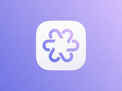 AI Writing Assistant App Icon ai app app icon app store aso branding design figma gradient graphic design icon illustration ios iphone logo mockup modern play market templates ui