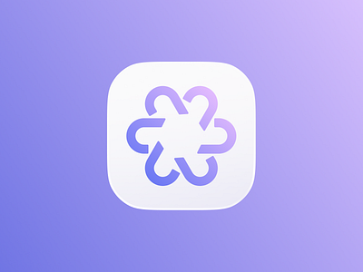 AI Writing Assistant App Icon ai app app icon app store aso branding design figma gradient graphic design icon illustration ios iphone logo mockup modern play market templates ui