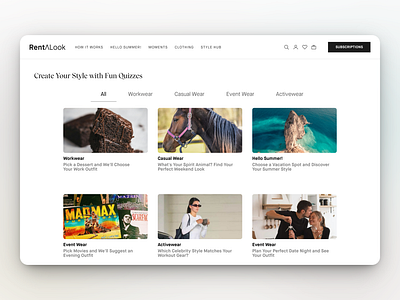 Fashion E-Commerce Website Design — Quiz Screen branding design ecommercedesign graphic design illustration logo quiz ui ux uxdesign vector