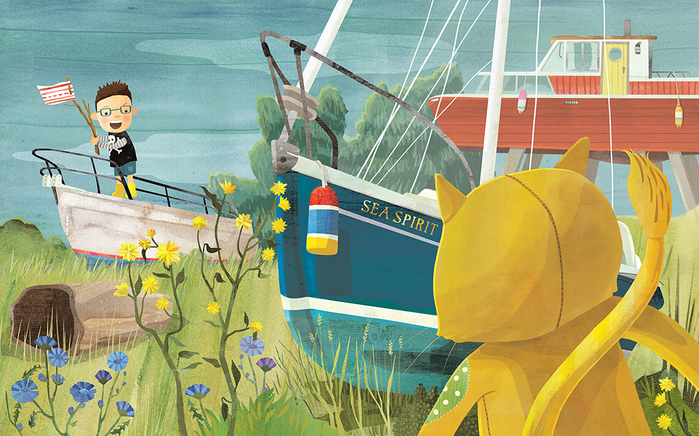 Drydock Pirates childrens book illustration childrens books childrens illustration editorial illustration illustration kidlitart kids books nautical picture book picture book illustration whimsical