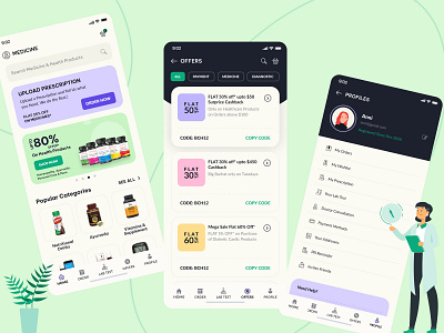 Digital Healthcare figma graphic design illustration product design ui ui design ux design web design