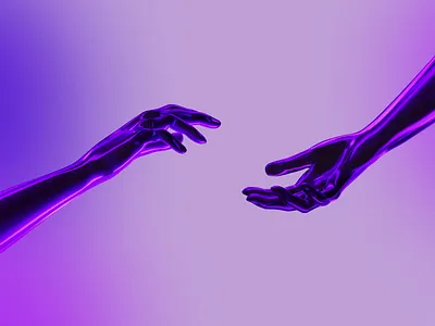 Animated 3d hands - connecting innovation and Opportunities 3d animated blockchain digitalhands3d web3 web3animation