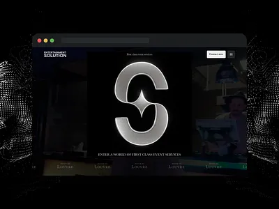 Landing page design for Event Management Company branding design event innovative landing page motion graphics travel ui web design