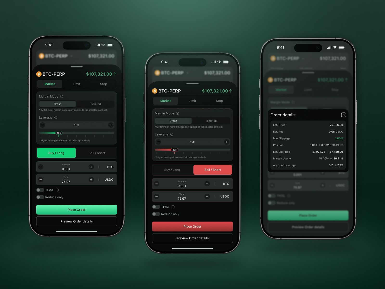 Decentralized Margin Trading UI by Abdullah Islam on Dribbble