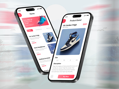 E-Commerce Mobile App UI Design ecommerceapp figma figmadesign mobileappdesign ui uidesign userexprience userinterface userresearch uxdesign