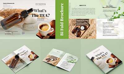 Bi-Fold Brochure Design for Beauty Academy printmarketing