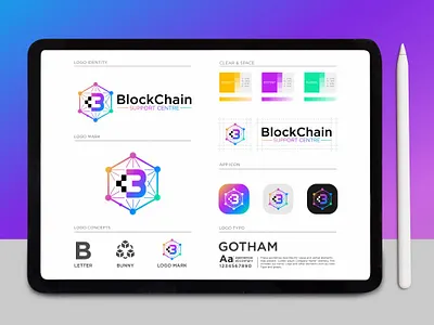 Blockchine B letter logo echnology logo and brand style guide best tech logo blockchine blockchine b letter brand logo brand style guide branding cryoto logo crypto wallet logo logo design minimalist logo mordern logo tech b logo tech logo