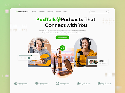 Landing Page UI Design figma interactiondesign mockupdesign uidesigner