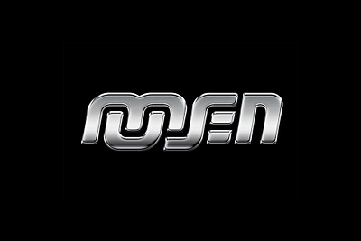 Musen Logo with Chromed Effect 3d 3d metal text effect chrome chrome logo chrome logo effect chrome text effect chromed free metal photoshop psd shiny silver effect silver logo steel text effect typography