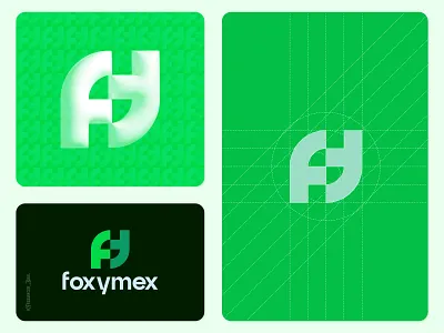 Foxymex Logo Design | Startup Logo | Agency Logo | Tech, Saas agency logo app logo branding creative logo f logo freelancer iqbal icon identity logo logo design logo designer logo mark logo trends 2026 logos logotype modern logo monogram saas logo startup logo trendy logo