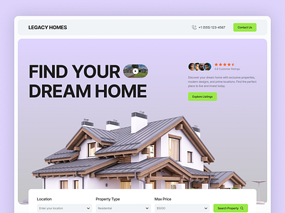 Design With Clarity and Intention landingpagedesign webdesigninspiration websiteui