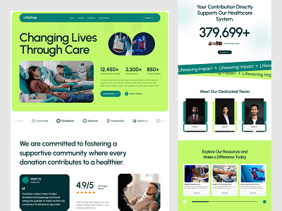 LifeDrope Donation Charity Platform actsofkindness charity donate foracause nonprofit ui
