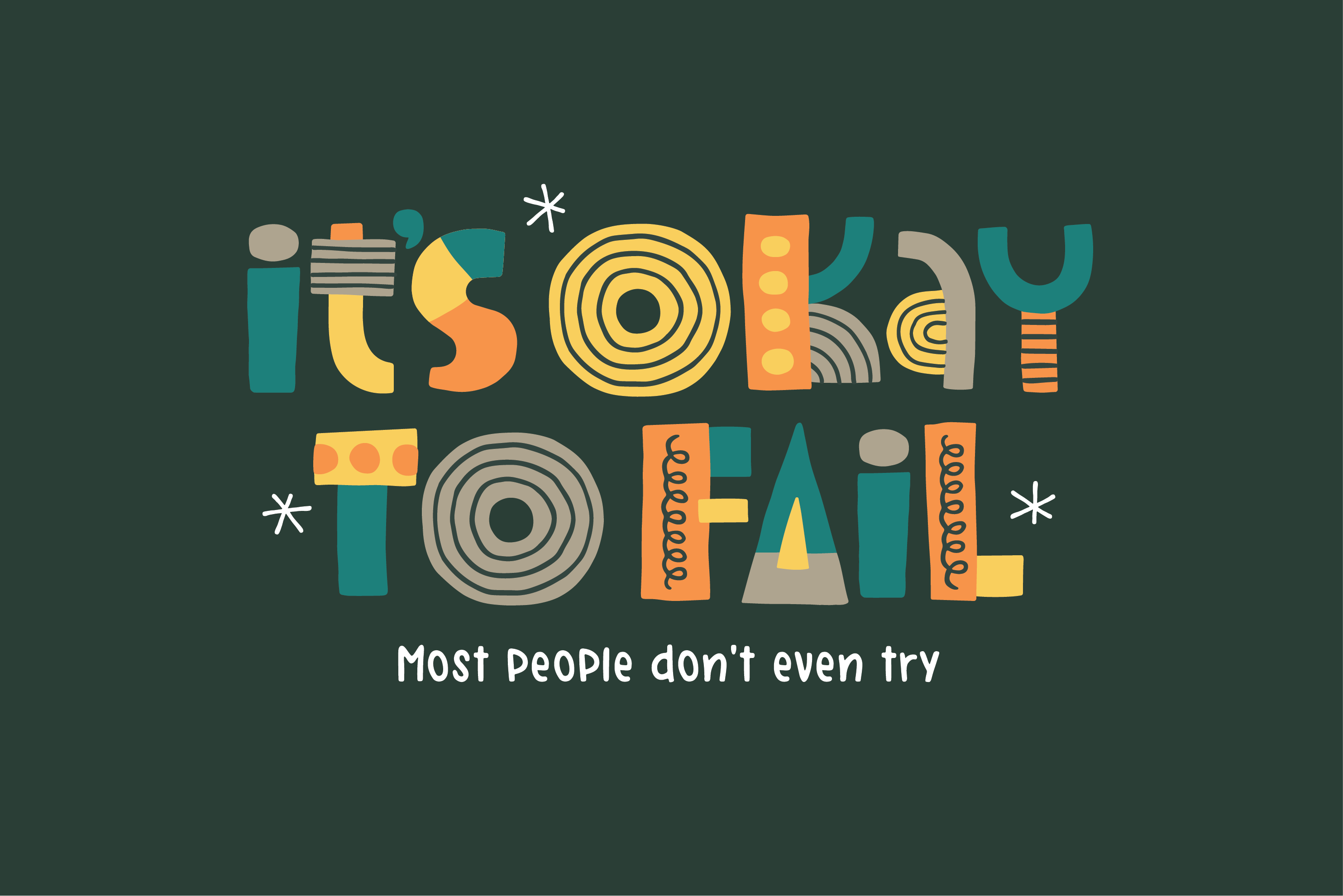 Example of Custom Typographic Design (W/ Revisions)