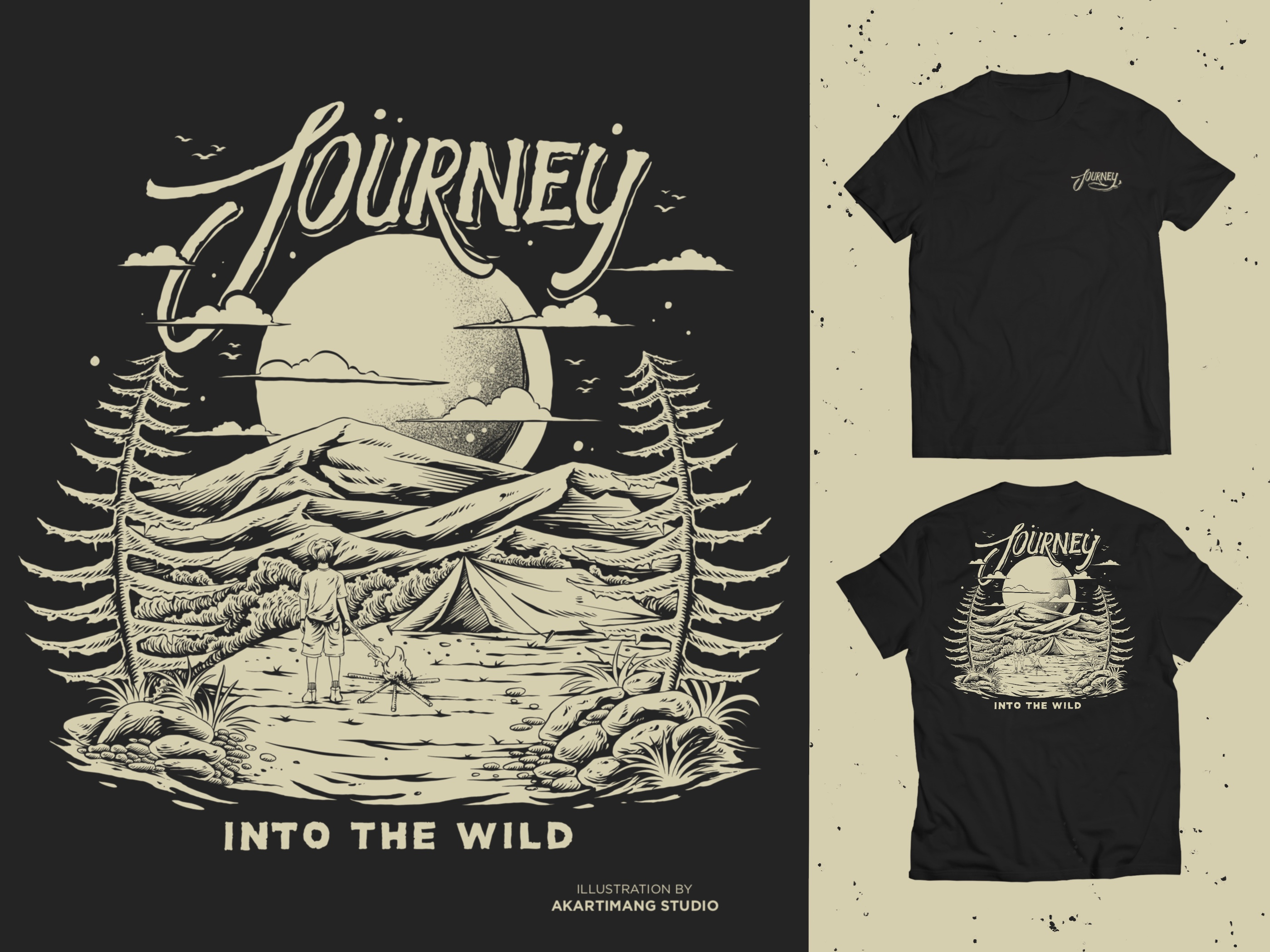 Example of Custom Illustration & Merchandise