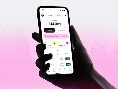 Crypto Exchange x Web3 Wallet UI app design crypto cryptoexchange decentralize exchange exchange ui visual design web3