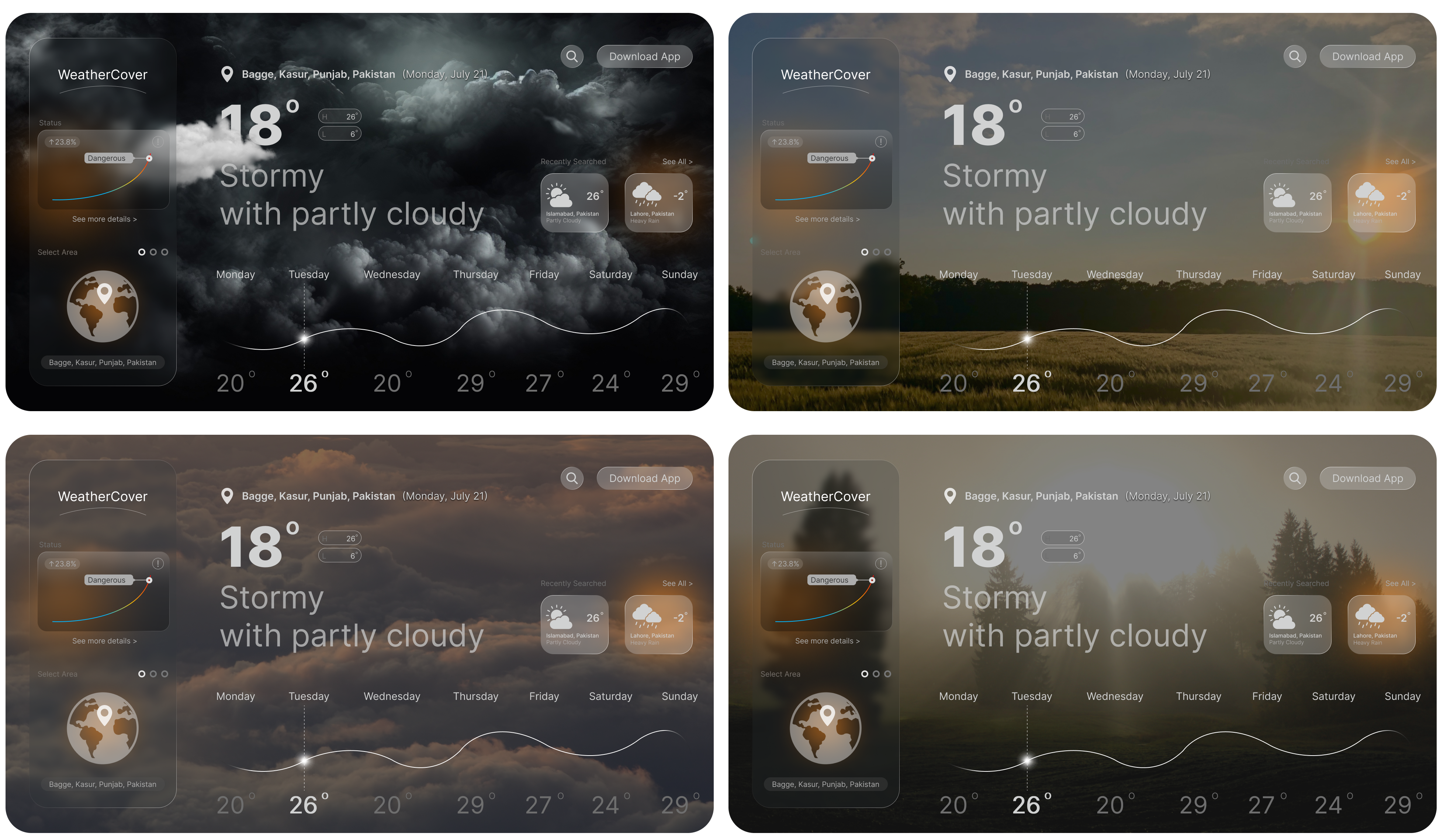 Example of Professional Website Design