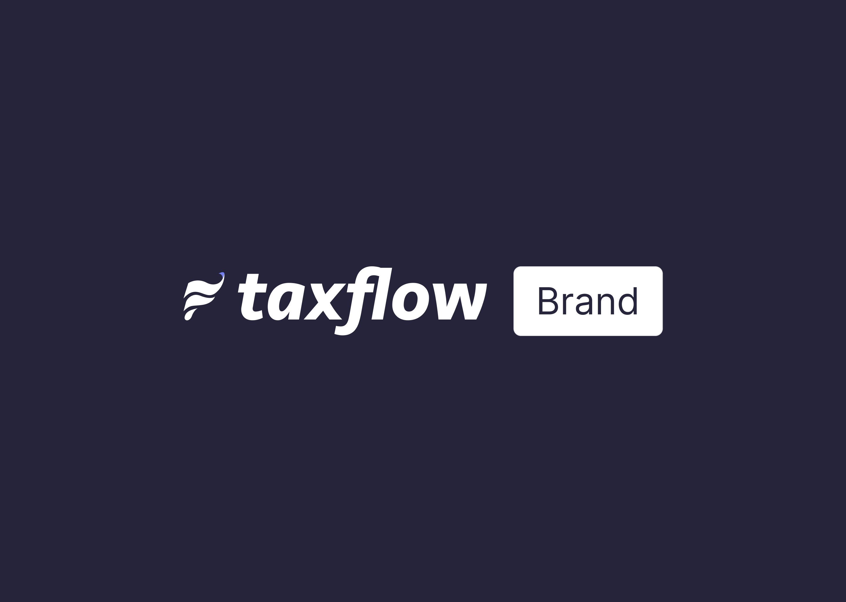 Taxflow Inc. Brand brand identity branddesign branding de design designforstartups graphic design identity logodesign modern design modern ui perceptual patterns product design productbranding sofistication startupbranding ui uiuxbranding ux visualidentity