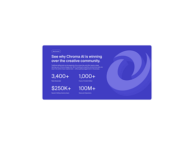 Statistics. 3d ai analytics content interface landing page logo purple statistics ui ux website
