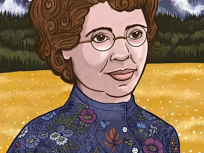 Mary Fletcher Illustration book illustration illustration portrait