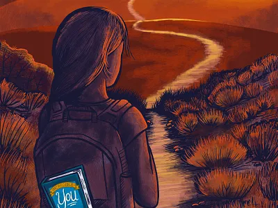 "You" Illustration book illustration illustration