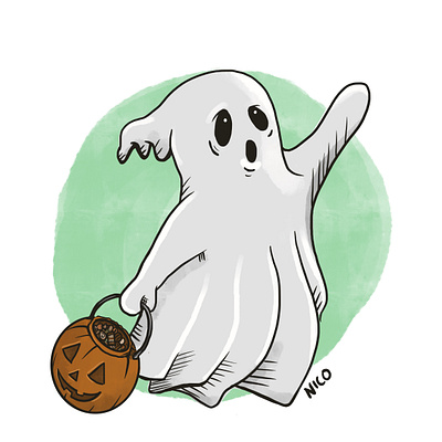 Ghost Illustration ghost illustration