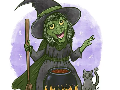 Witch Illustration illustration witch