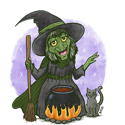 Witch Illustration illustration witch