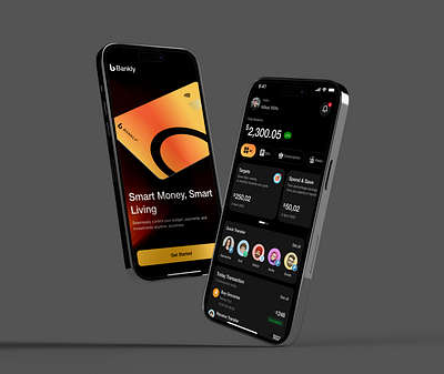 Bankly - Finance Mobile App banking banking services budget budget app design finance finance app finance service fintech fintech app fintech design interface mobileapp product design ui uiux ux