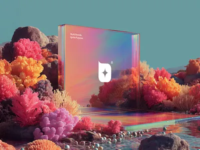 braize teaser 3d brand brand strategy branding illustration screen design visual design