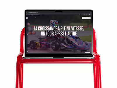 Alexis Vaillancourt Racing branding graphic design logo ui