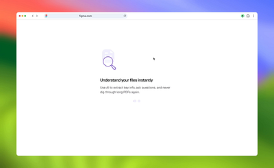 Onboarding flow for a document intelligence tool. app daily ui design new user onboarding ui web welcome
