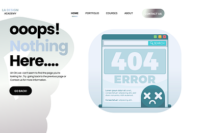 404 page design daily ui 008
