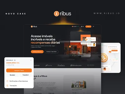 Ribus - Product Design & Website booking brazil productdesign smart tech ui uidesign uxui webdesign webflow
