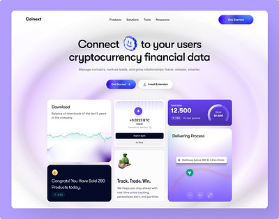 Explore hero - Coinext 3d branding crypto landing page crypto website cryptocurrency daily ui design design hero design homepage screen ui ui design uiux web3 website